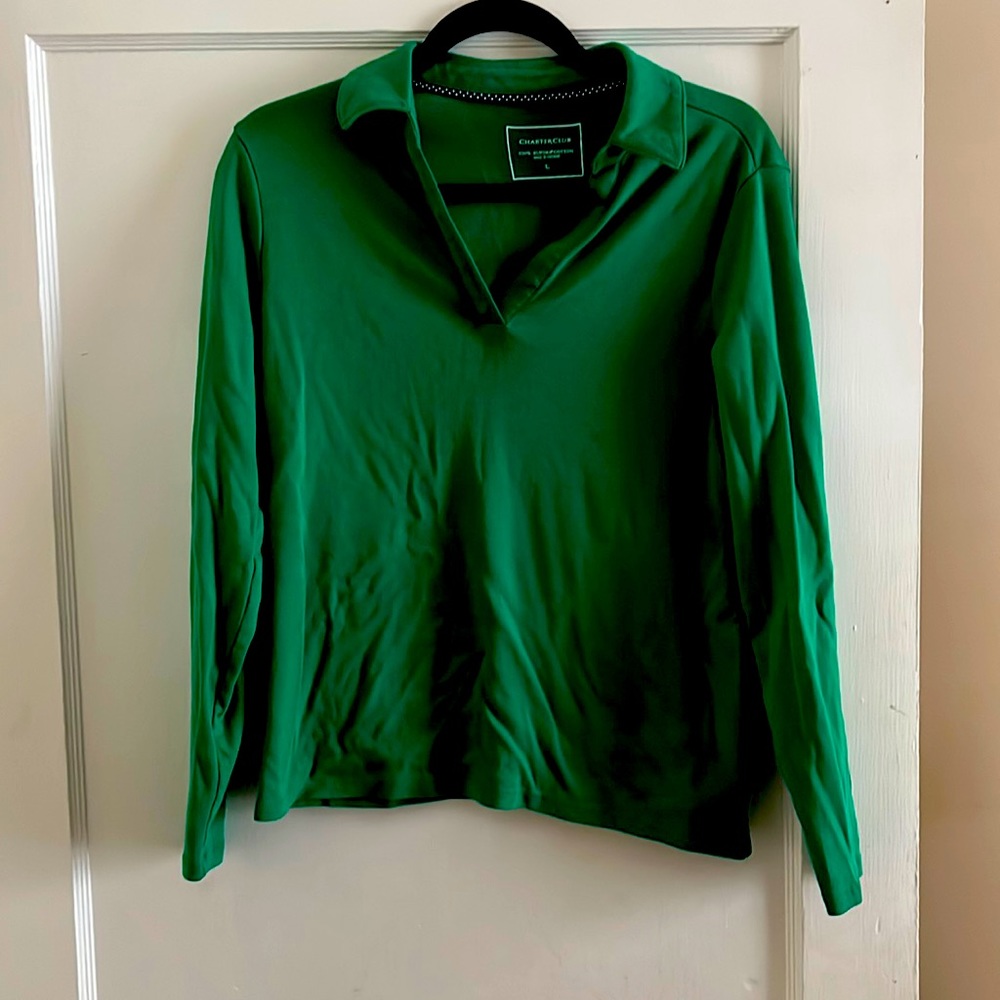 Gently used long sleeve dress top